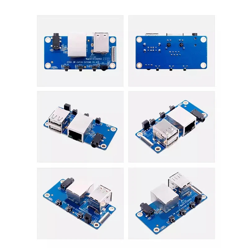 Для Orange Pi Zero 2 W плата расширения интерфейсная 100 м сетевой порт + USB 0 аналоговый