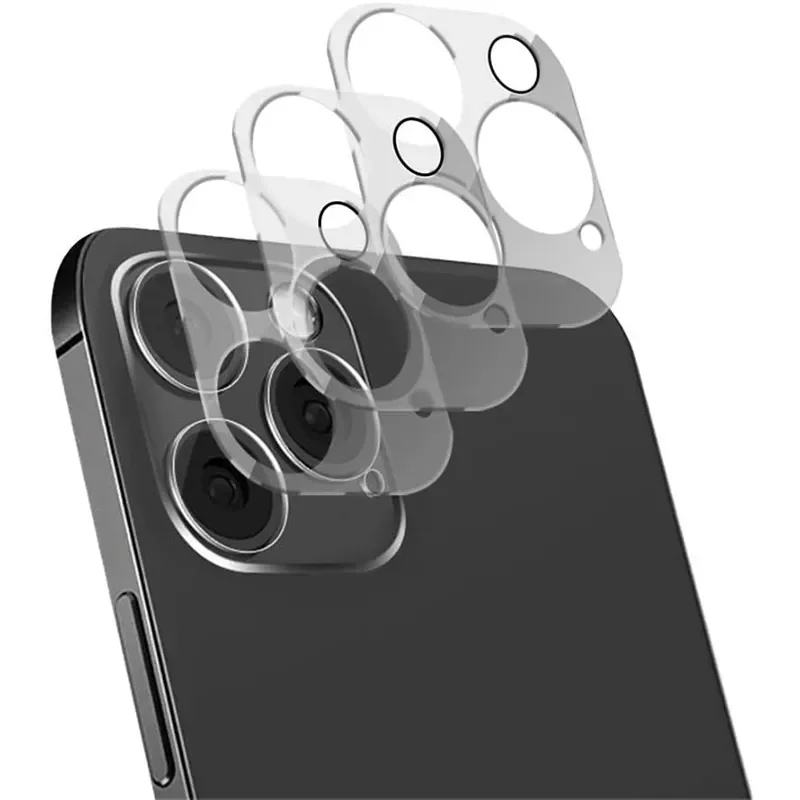 

3Pcs Full Cover Camera Lens Glass For iPhone 13 12 Mini 11 Pro Max Tempered Glass For iPhone 13 12 11 Pro Max Camera Protector
