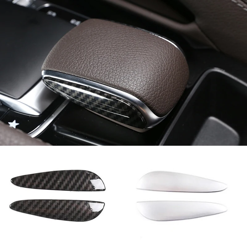 

For Mercedes-Benz GLE GLS Class 2020 Car Interior Center Mouse COMAND control Armrest Side Trim Strip Car Interior Accessories