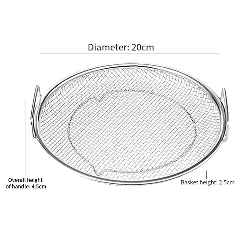 2 шт. фильтр для остатков масла жарки из нержавеющей стали слива ушей артефактный