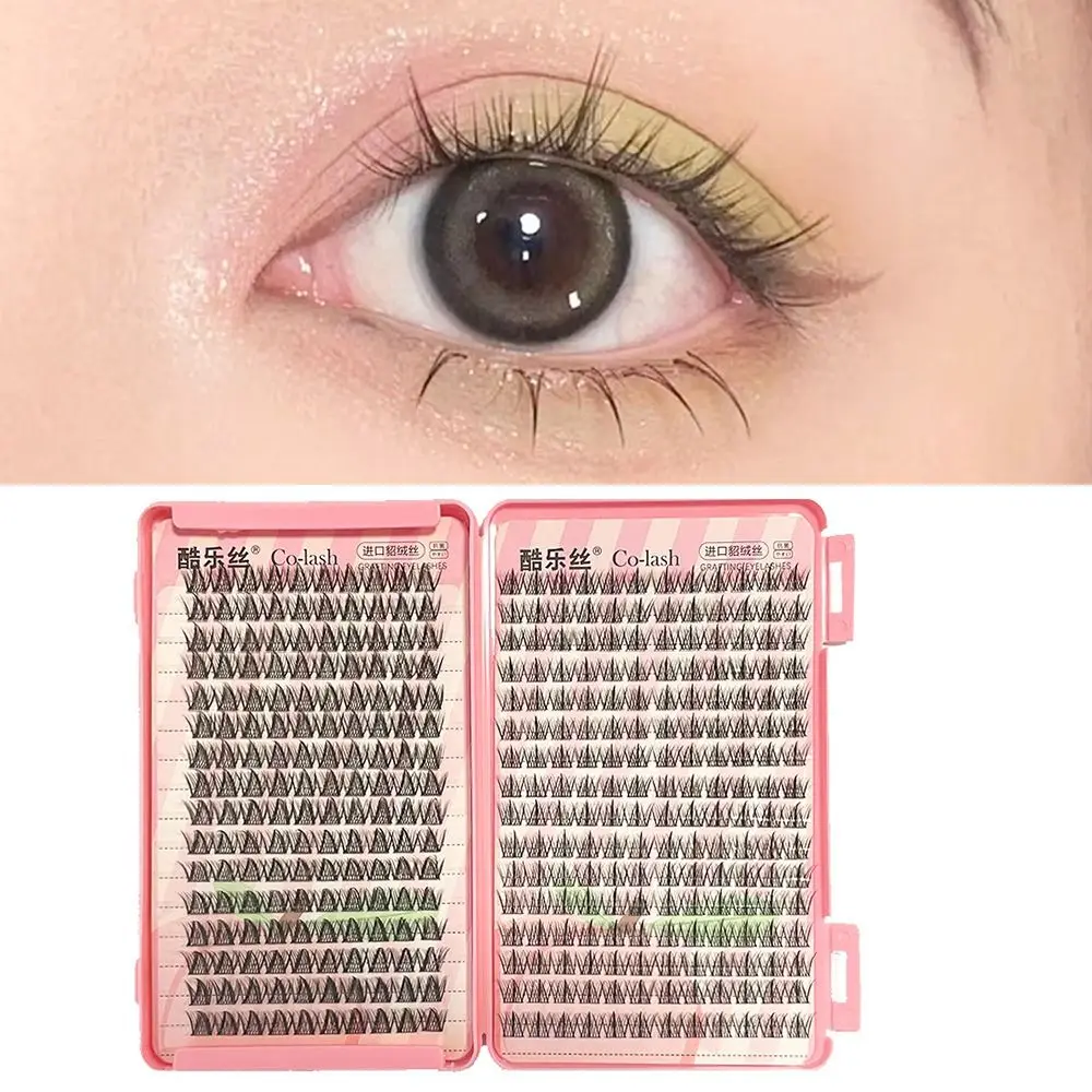 

352 Clusters DIY Manga False Eyelashes Dramatic Thick Long Natural Cluster 3D Individual Eyelashes