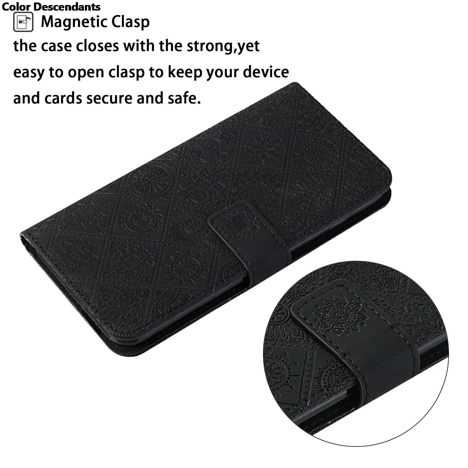 Wallet Magnetic Flip Leather Case For Vivo V21E Y51 2020 Y21 Y21S Y33S Y35 2022 Y22S Y22 Y02S Y16 Y33T Solid Color Stand Cover