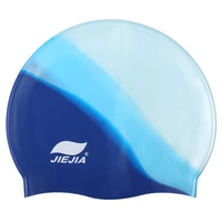 hat swimming cap waterproof 1 pc 2022 anti skid comfortable protect ears quick dry silicone for menwomen adults