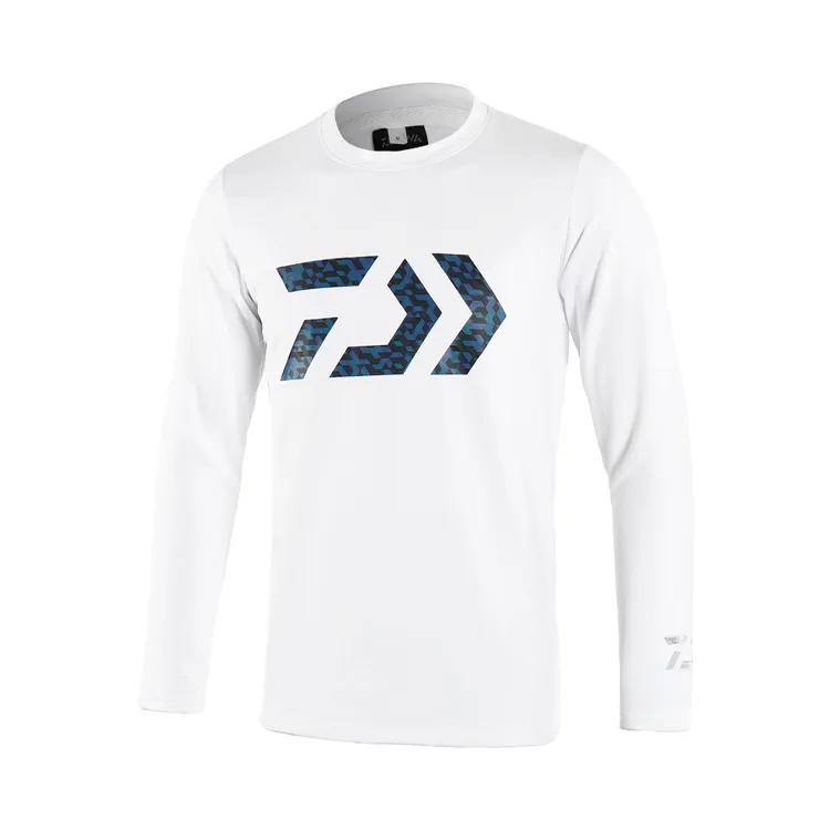 

2021 DAIWA Fishing Clothing Cool Sportswear Mosquito Proof Long Sleeve Autumn Fishing Shirt Quick Dry Sunscreen Fishing Jersey