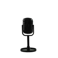 classic retro dynamic vocal microphone vintage style mic universal stand compatible live performance karaoke studio recording
