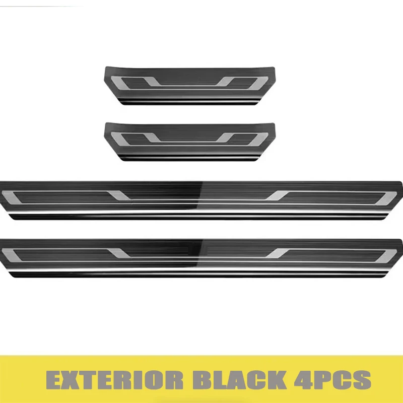 

Для GOLF MK8 Rline защита порога из нержавеющей стали, накладка на педаль, аксессуары, автомобильный порог, ремонт, модификация