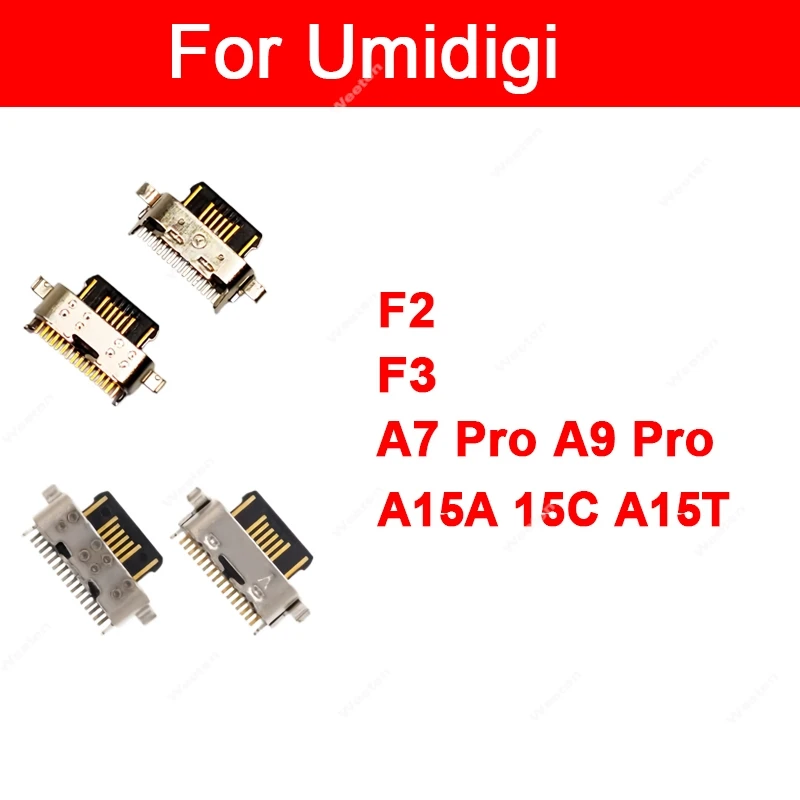 Фото Для Umidigi F2 F3 F3S F3SE F3Pro F3 5G A15A 15C A15T A7 Pro A9 Pro разъем USB Type-C для зарядки, мелкие детали. №1