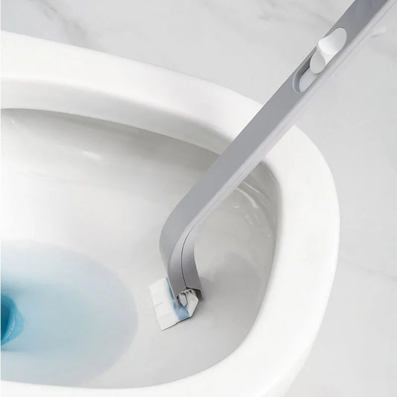 

Disposable Replaceable Household Toilet Brush, No Dead Corner Closestool Cleaning Tool Set