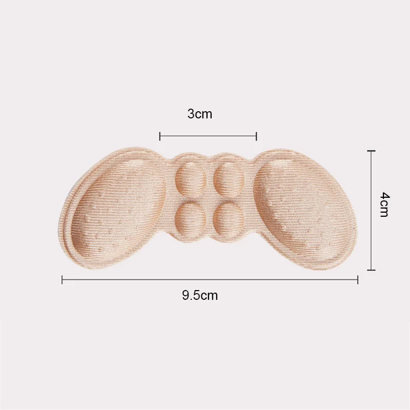 Heel Insoles Pads Patch Pain Relief Anti-wear Cushion Feet Care Heel Protector Adhesive Back Sticker Shoes Insert Insole