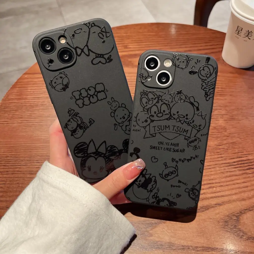 

Мультяшный милый чехол для телефона для iPhone 13 Pro 12 Promax 11, жидкий силиконовый мягкий защитный чехол для XS Max XR