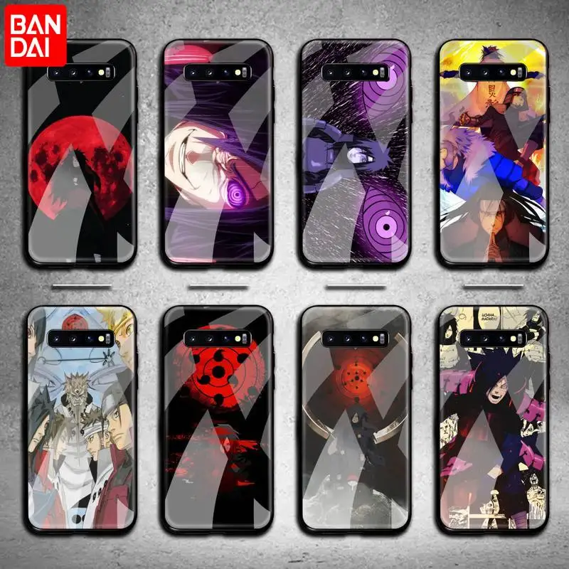 

Naruto Uchiha Madara Senju Phone Case Tempered Glass For Samsung S20 Plus S7 S8 S9 S10 Note 8 9 10 Plus