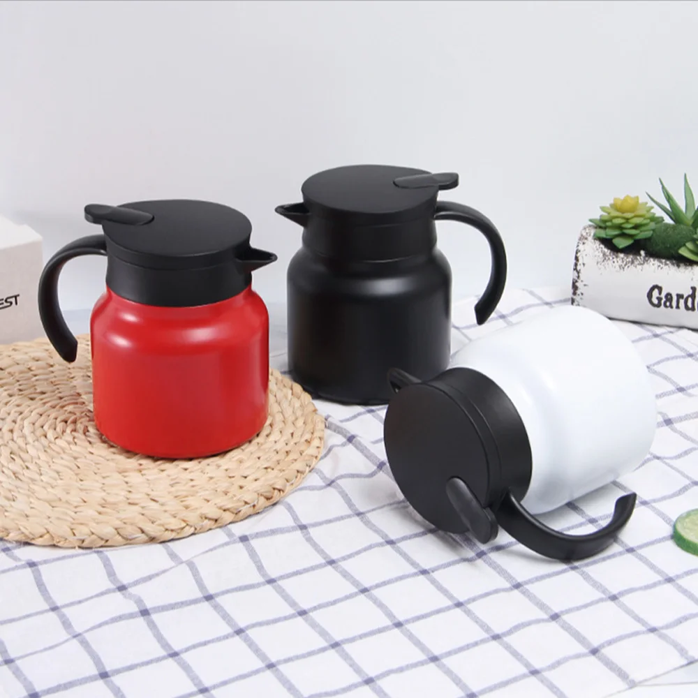 

1000 ml portable outdoor kettle 316 stainless steel hot pot sultry tea family press coffee pot portable outdoor kettle