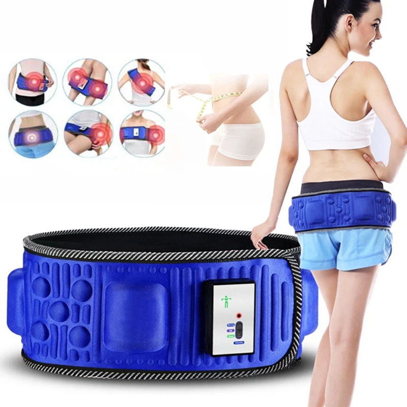 

Massager Muscle Fat Weight Burning Trainer Electric Loss Belly Times Vibrating Waist Slimming Abdominal Belt Body Stimulator
