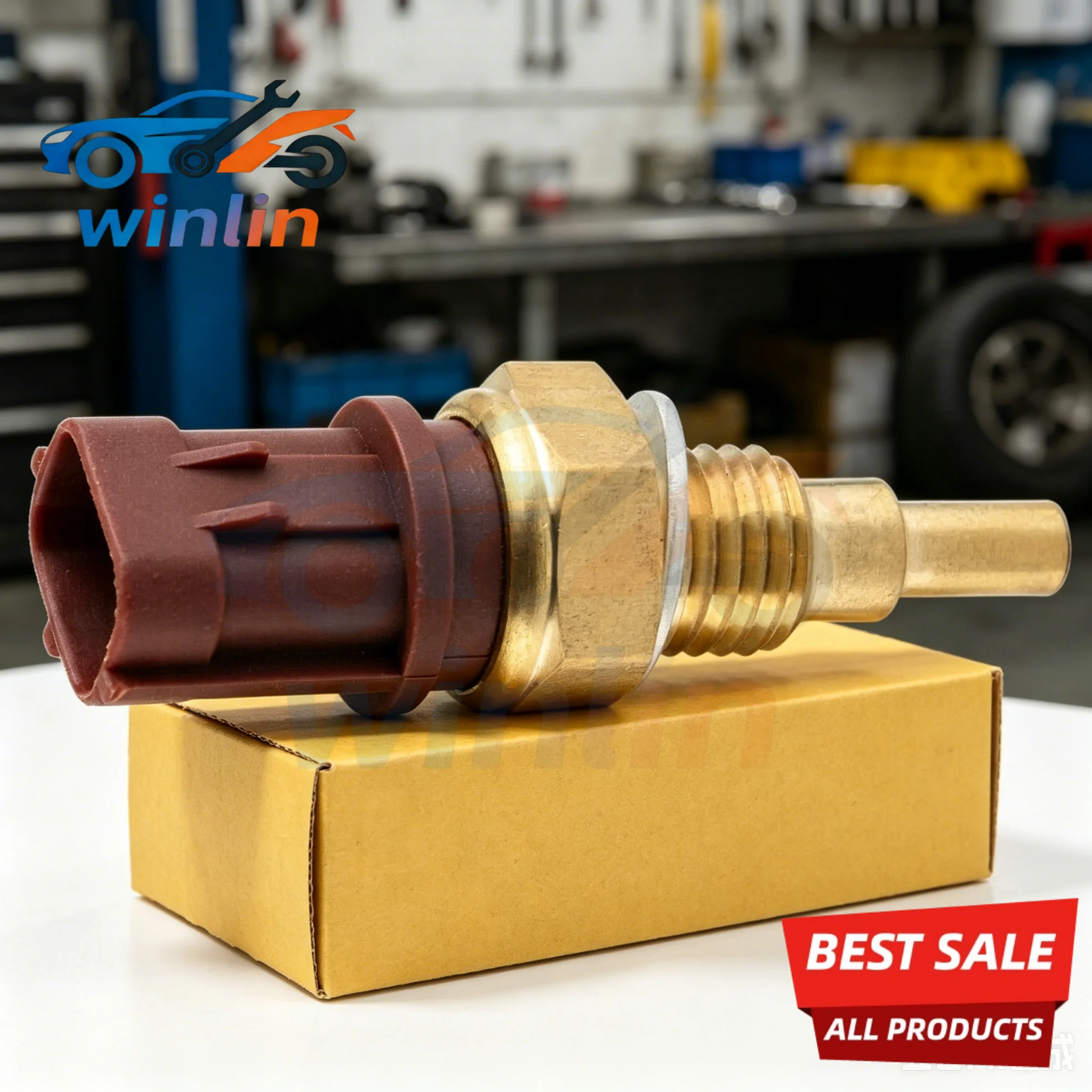 Фото Датчик температуры охлаждающей жидкости OEM 13650-73H00 №4