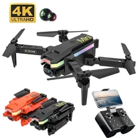 2022 new xt8 mini drone with 4k hd pixel wifi fpv air pressure fixed altitude led light quadcopter helicopter rc dron gifts boys