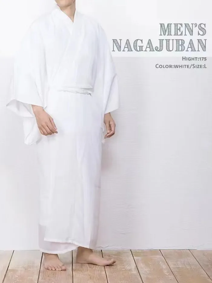 Халат-кимоно мужской формальный рубашка без застежек эксклюзивная хлопковая