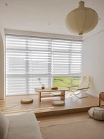 Custom Cut to Size, Motorized Zebra Shades Basic White,Zebra Roller Blinds, Dual Layer Shades, Sheer or Privacy Light Control