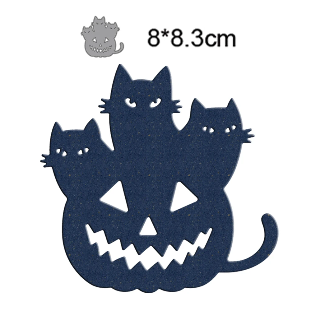 

Новинка 2022 металлические штампы в виде тыквы призрака Хэллоуин украшение для скрапбукинга бумажный нож перфоратор трафареты тиснение