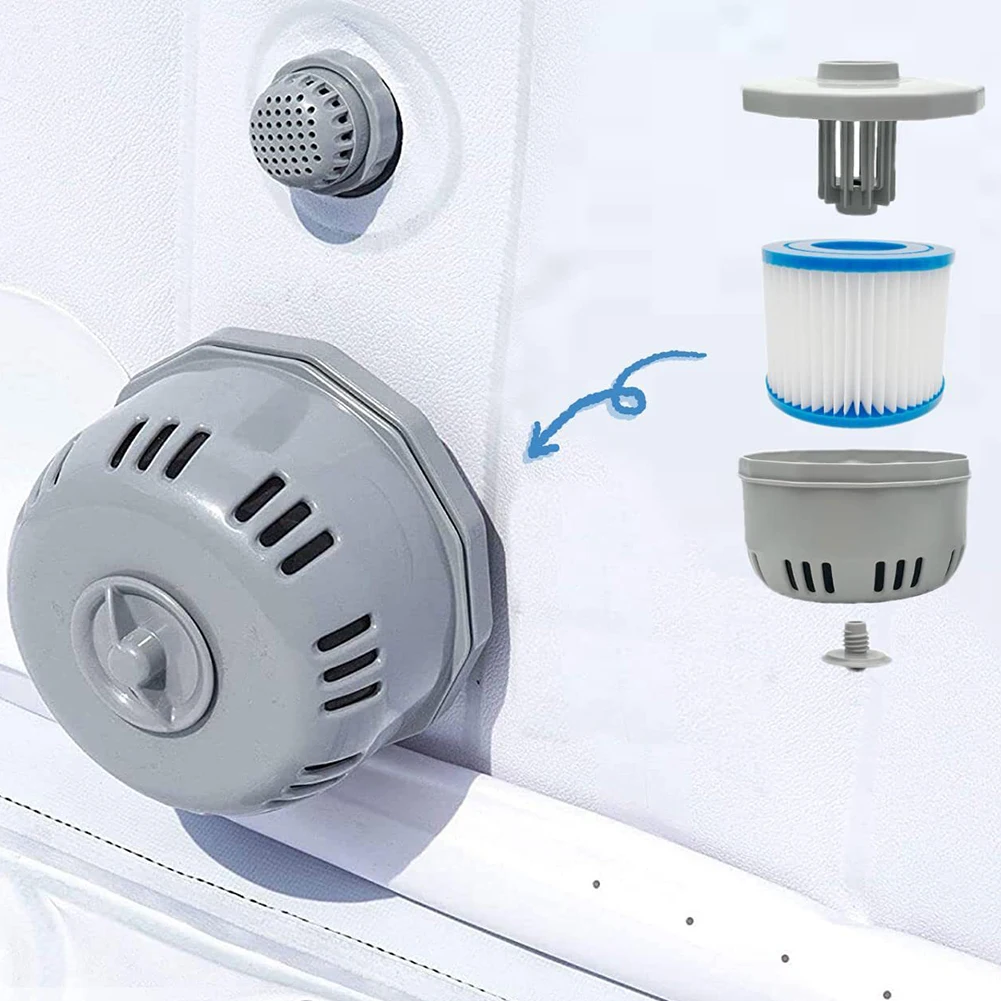 

1pc Filter Housing Casing Holder+1pc Sponge / 1pc Sponge Replacement For All Lazy Spas Swimming Pool Accessories P6653