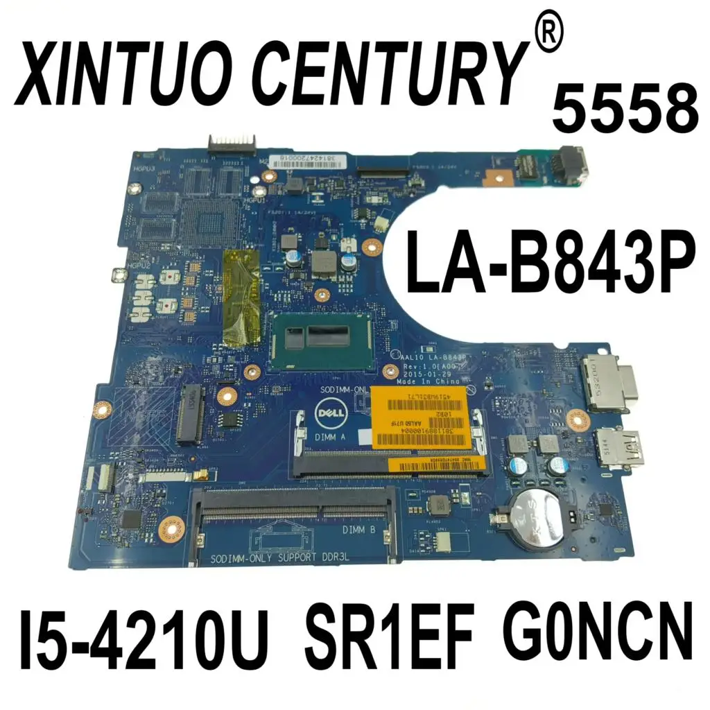 

Материнская плата для DELL Inspiron3558 5458 5558 5758 100%