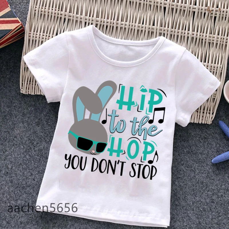Easter Day Fashion Boys T-shirt Children's Summer Clothes Saint Patrick's Day Print Graphic Top Clothes ,Drop Ship