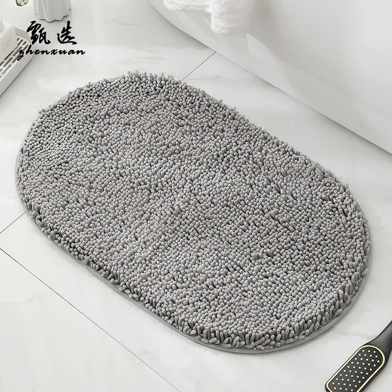 

Snowler Bathroom Rug Absorbent Anti-Slip Foot Mat Quick Dry Door Mat for Toilet Bath Mat Floor Mats