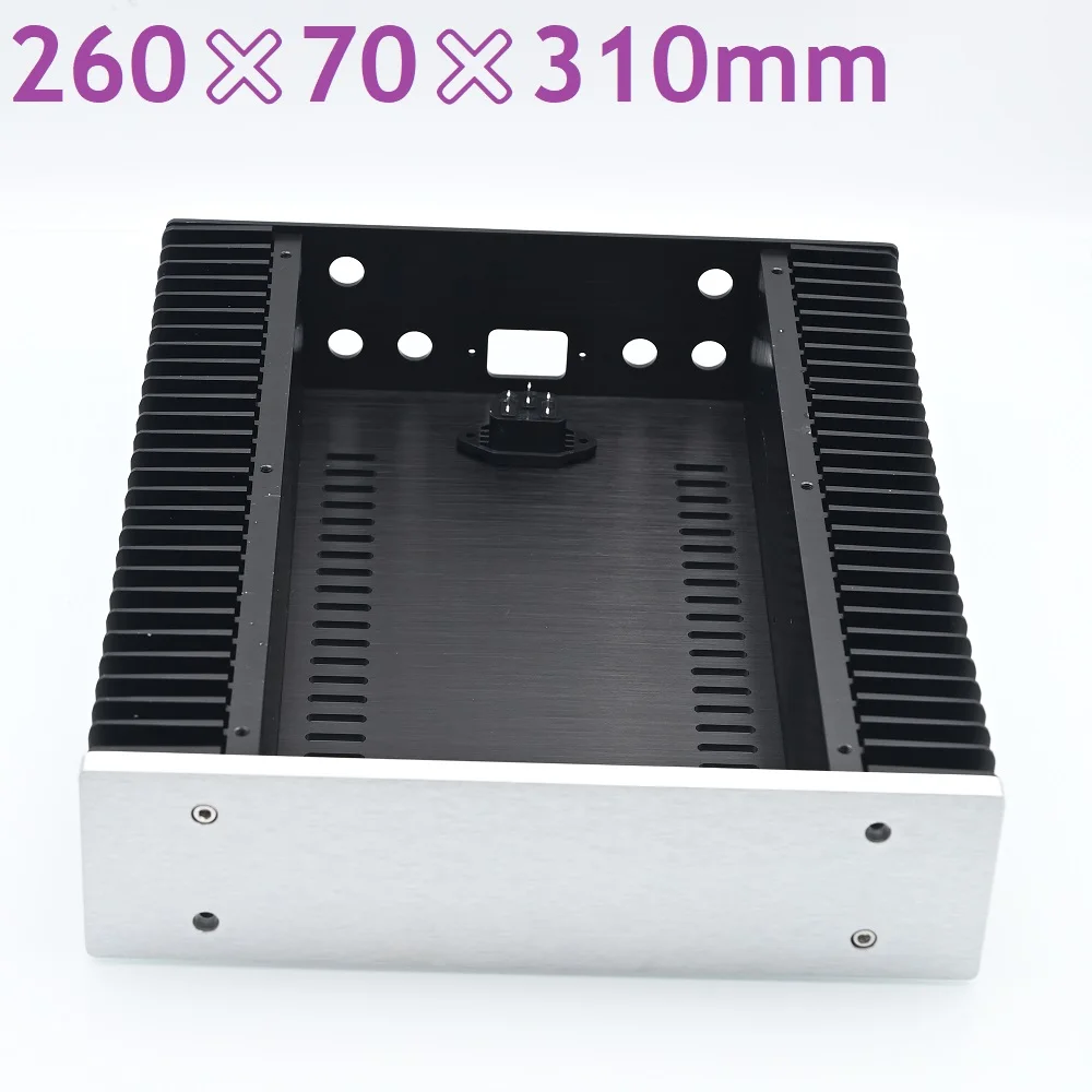 Алюминиевый корпус предусилителя Hi End DIY