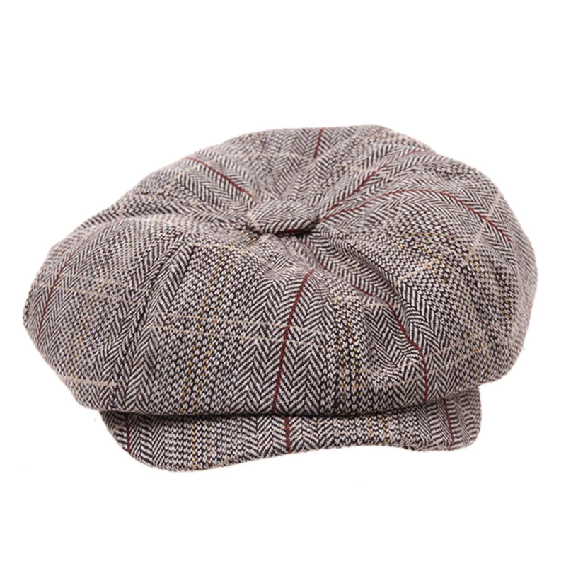 

Men Berets 2023 Spring Autumn Winter Street Newsboy Beret Hat Retro England Hat Men Hats Peaked Painter Caps