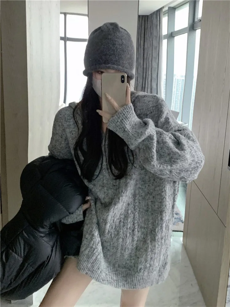 Women Down Vest Coat Black Hooded Cotton Coat Women's New Thickened Plush Waistcoat Coat In 2022 Winter
