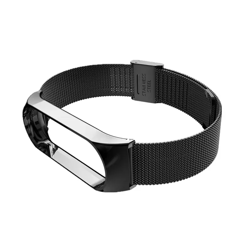 

Mi band 5 4 3 Metal Strap Bracelet for Xiaomi MiBand 3 4 5 Screwless Mi Band 4 3 bracelet Mi Band Wrist band smart Band5 4 strap