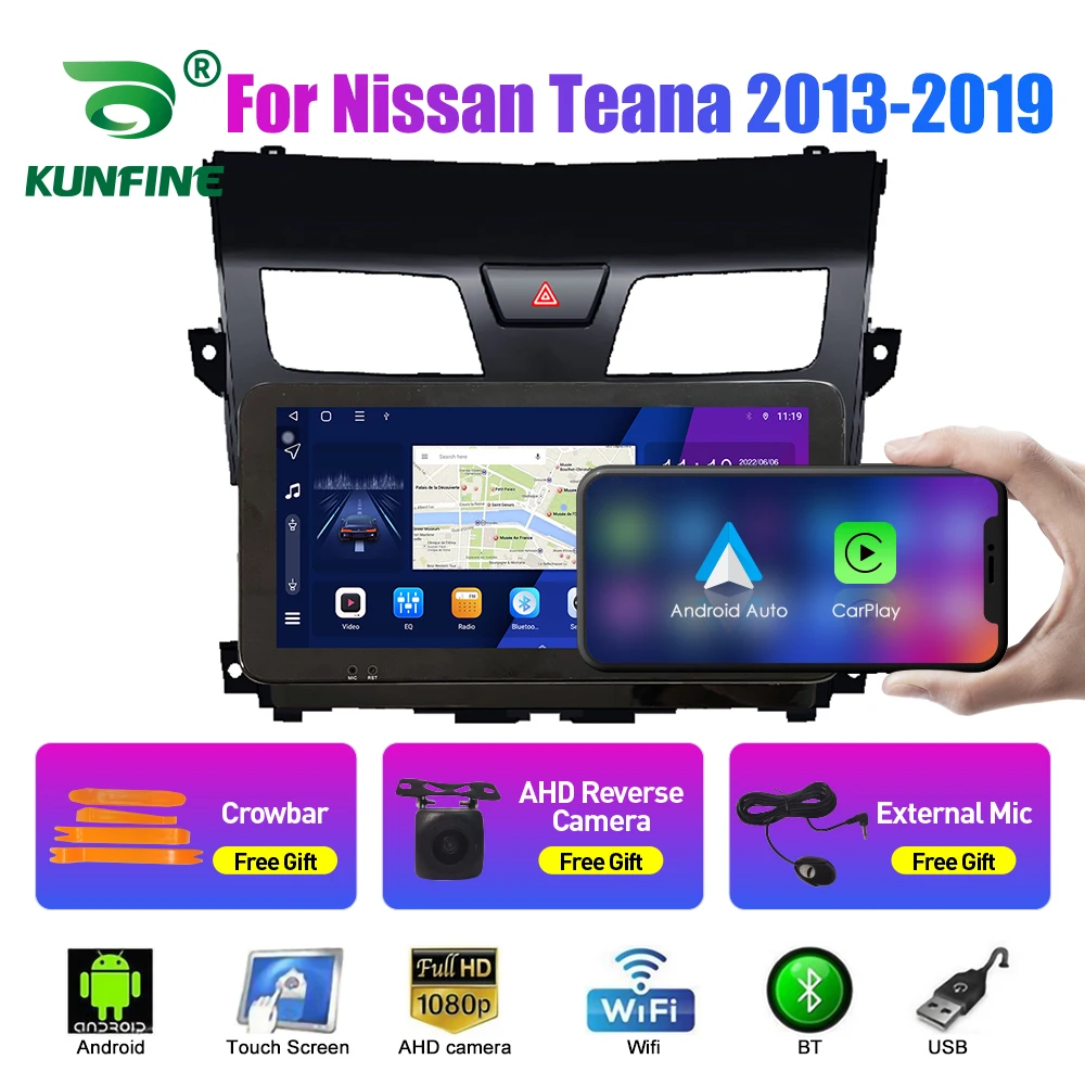 

10.33 Inch Car Radio For Nissan Teana 2013-2019 2Din Android Octa Core Car Stereo DVD GPS Navigation Player QLED Screen Carplay