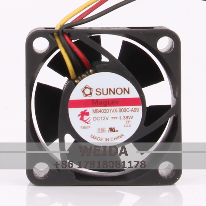 MB40201VX-000C-A99 вентилятор охлаждения для SUNON 24V 48V DC12V 1,38 W EC AC 40x40x20mm 4CM 4020 тихий магнитный левитационный подшипник