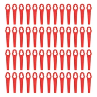 120 plastic knife red replacement knife grass trimmer knife for cordless grass trimmer 8x2x0 8cm