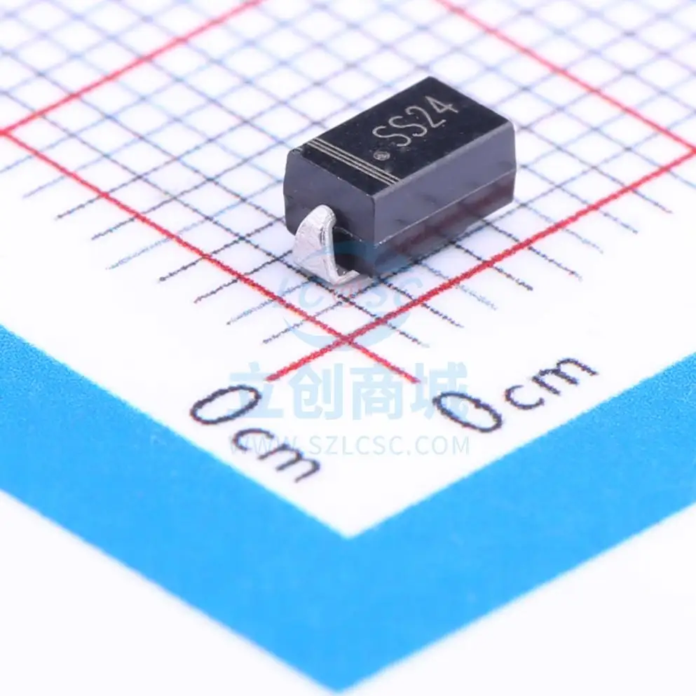 

free shipping 40V 2A 500mV@2A SS2450pcs