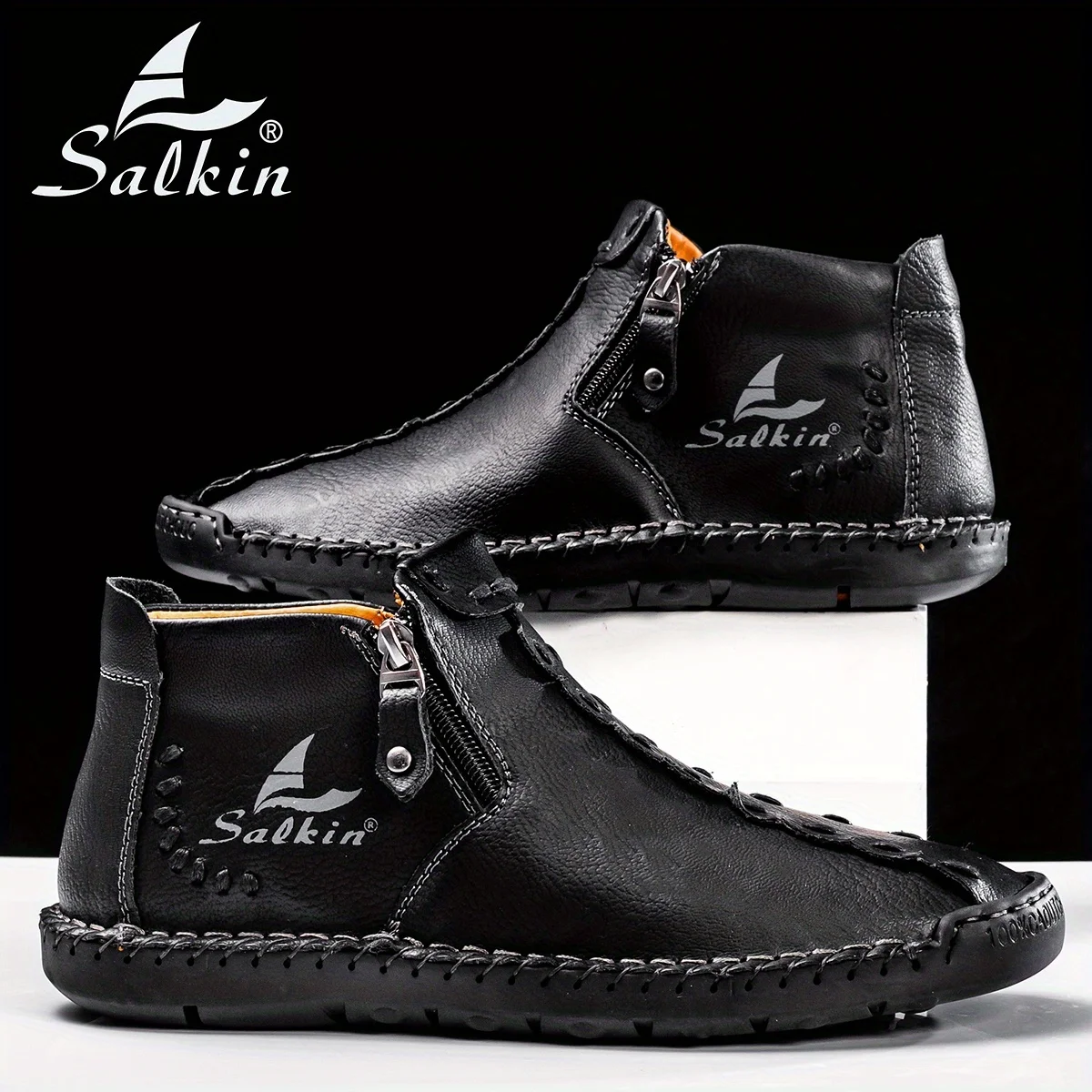 Кроссовки кожаные для мужчин в ассортименте