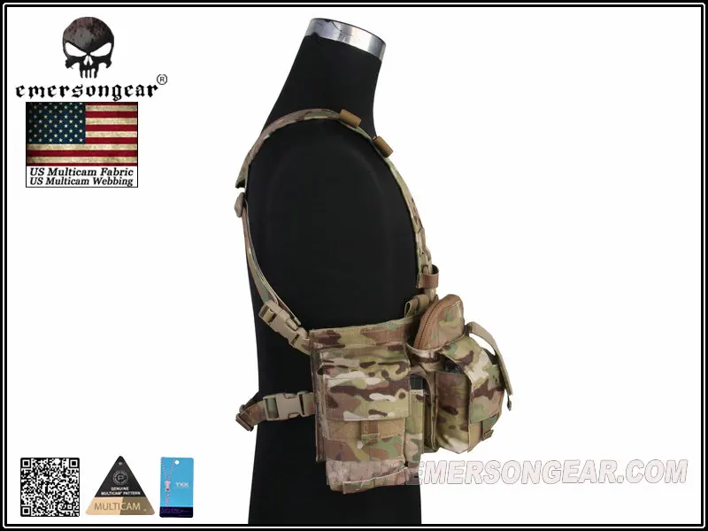 Emersongear-UW Gen V разрез Передняя нагрудная установка страйкбол военный боевой жилет
