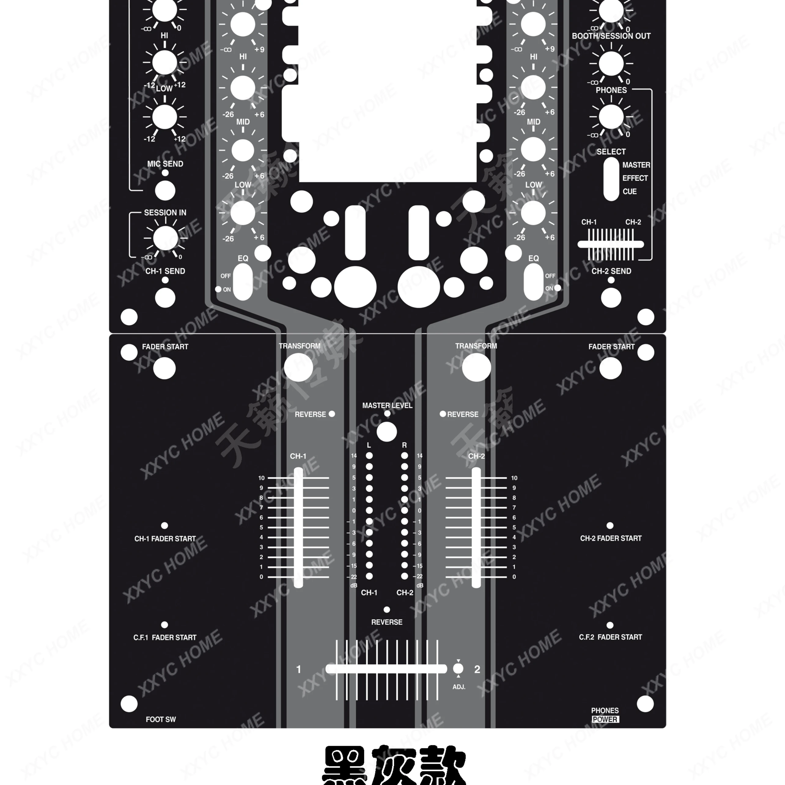 DJM-909 кожаная защитная маска для панели миксера DJm909 Персонализированная цветная
