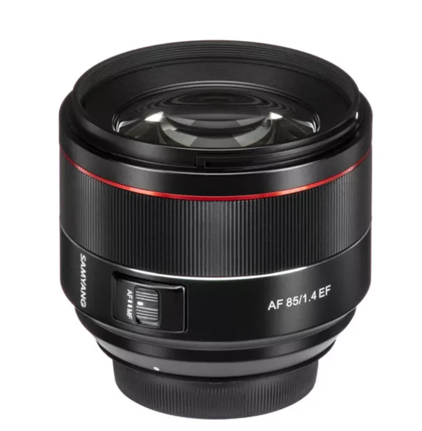 Объектив для камеры Samyang af85 мм F1.4 EF с автофокусом двигателем DLSM AF полноразмерная
