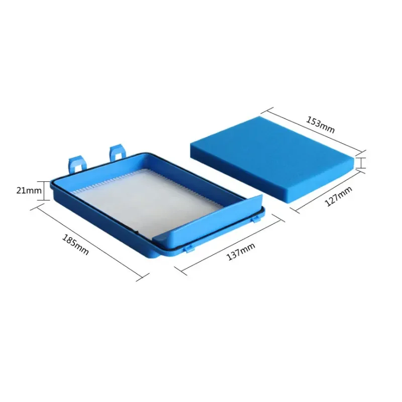 Hepa-фильтр для Philips FC9912 FC9920 FC9932 FC9911 запасные части насадка робота-пылесоса