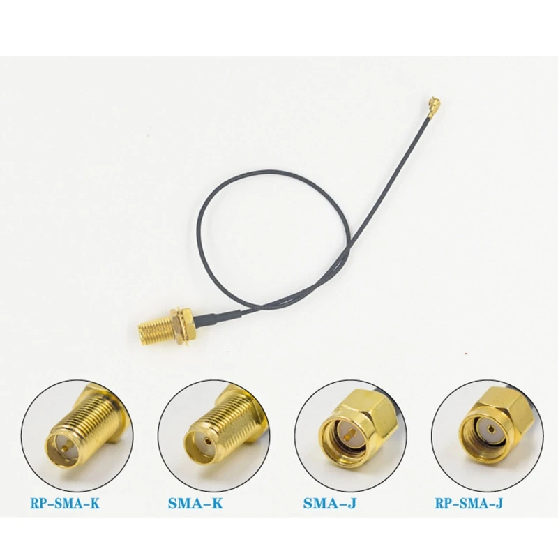 

SMA to IPEX Extension Pigtail WiFi WAN Repeater Low Loss Coaxial Cable