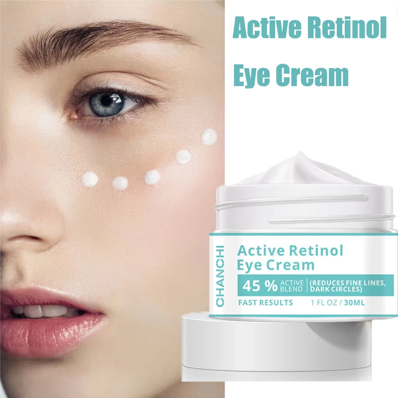 

Retinol Wrinkle Removal Eye Cream Anti-aging Lift Firm Fade Fine Lines Eye Bags Remove Dark Circles Moisturizing Skin Care 30ml