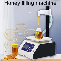 automatic honey filling flowing machine 100g 5000g scale honeyscous paste filling machine