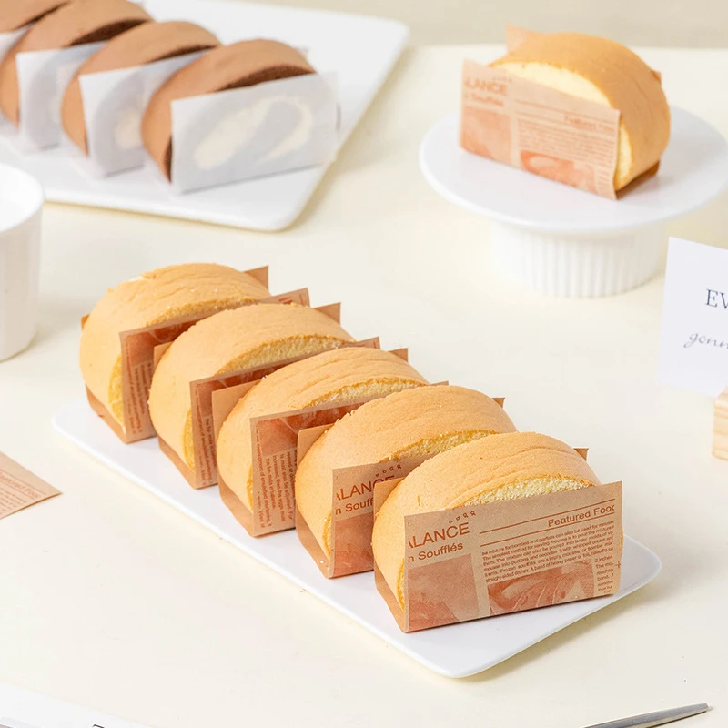 Сэндвич-бургеров картофеля фри маслостойкая бумага ручной захват рулон бумаги