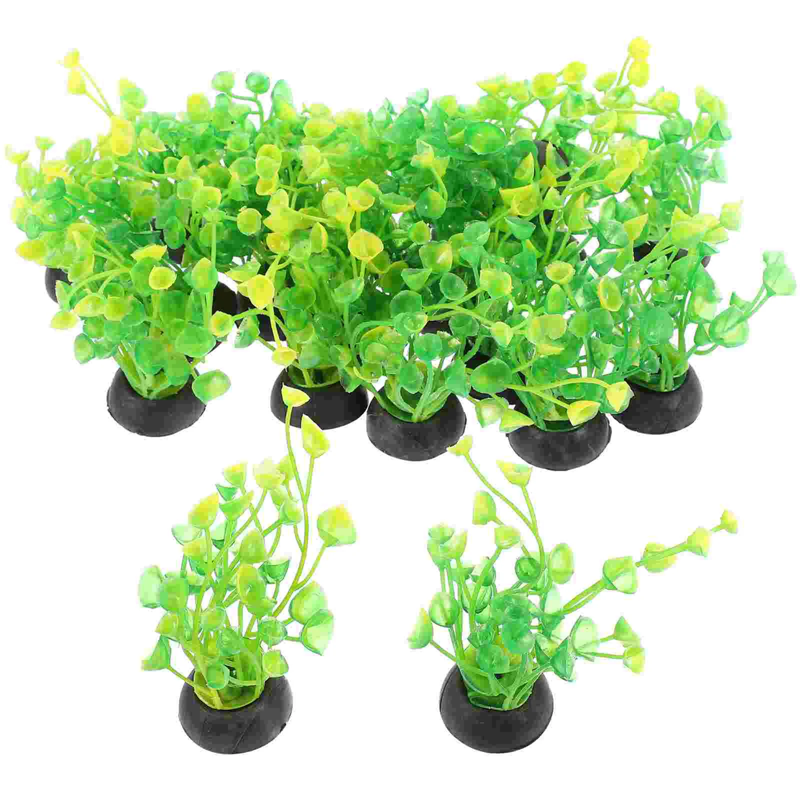 20 шт. суккулентные растения аквариум ландшафтный дизайн трава пластиковые живые
