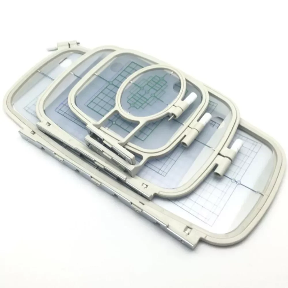 

Sewing Embroidery machine hoops set for brother PE-700, PE-700II, PE-750D, PE-7701200 1250D, PC-6500, PC-8200, PC-8500 5AA8254