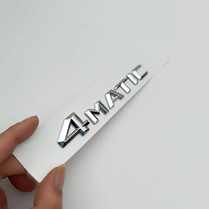 

3d ABS хром черный 4 Matic логотип 4Matic эмблема буквы именная табличка значок багажника автомобиля 4matic наклейка аксессуары
