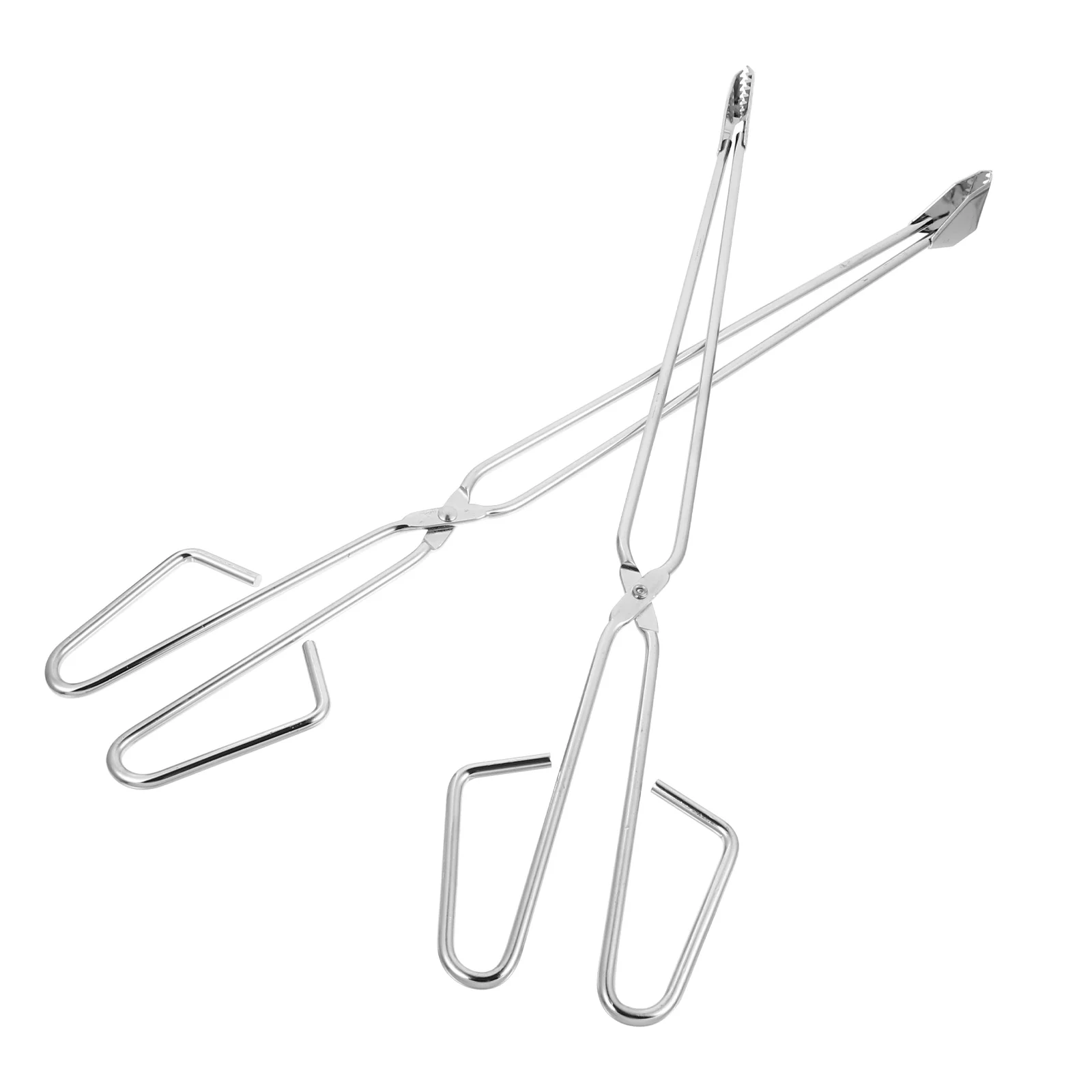 

Tongs Barbecue Grabber Tong Firewoodgrill Claw Steak Log Tool Grilling Scraper Bbq Snack Indoor Outdoor Clip Steel