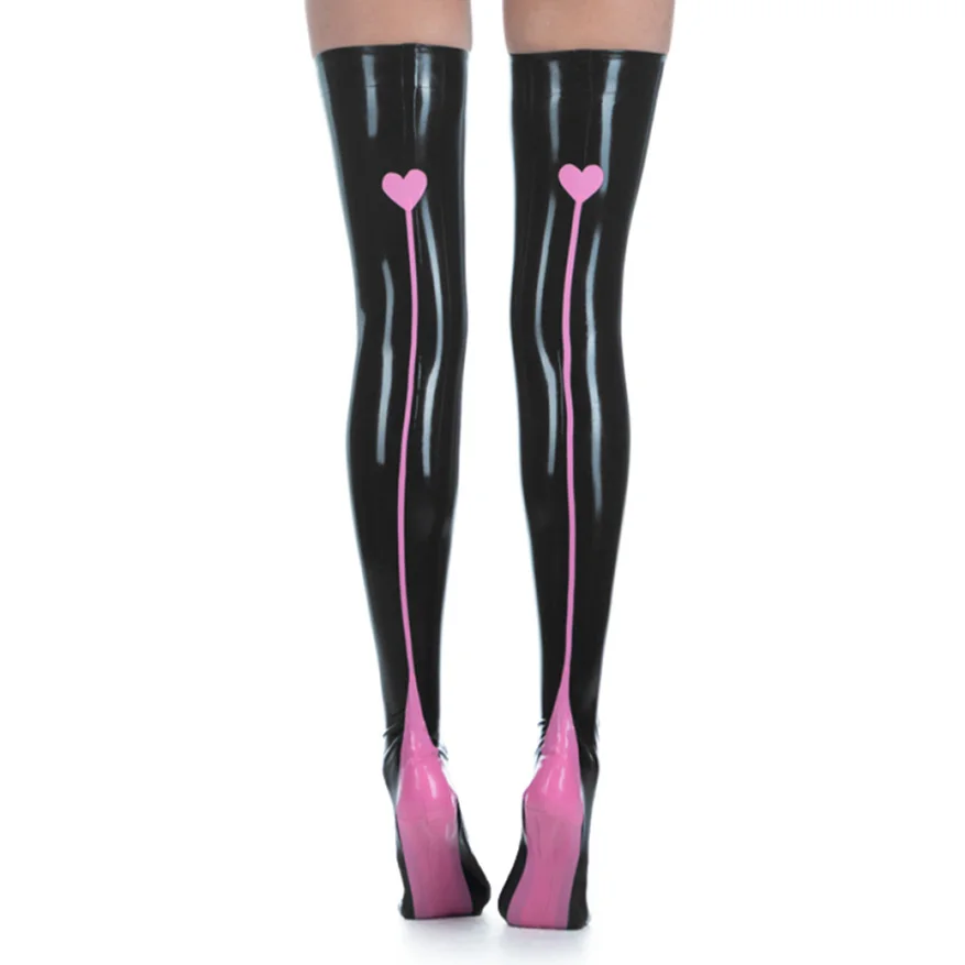 Чулки из латекса и резины для мужчин и женщин