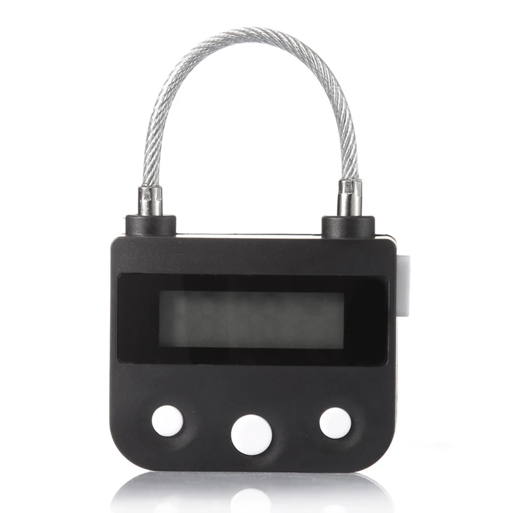 

Практичный ЖК-дисплей USB перезаряжаемые игрушки многоцелевой замок Домашний Портативный прочный цифровой электронный с подсветкой