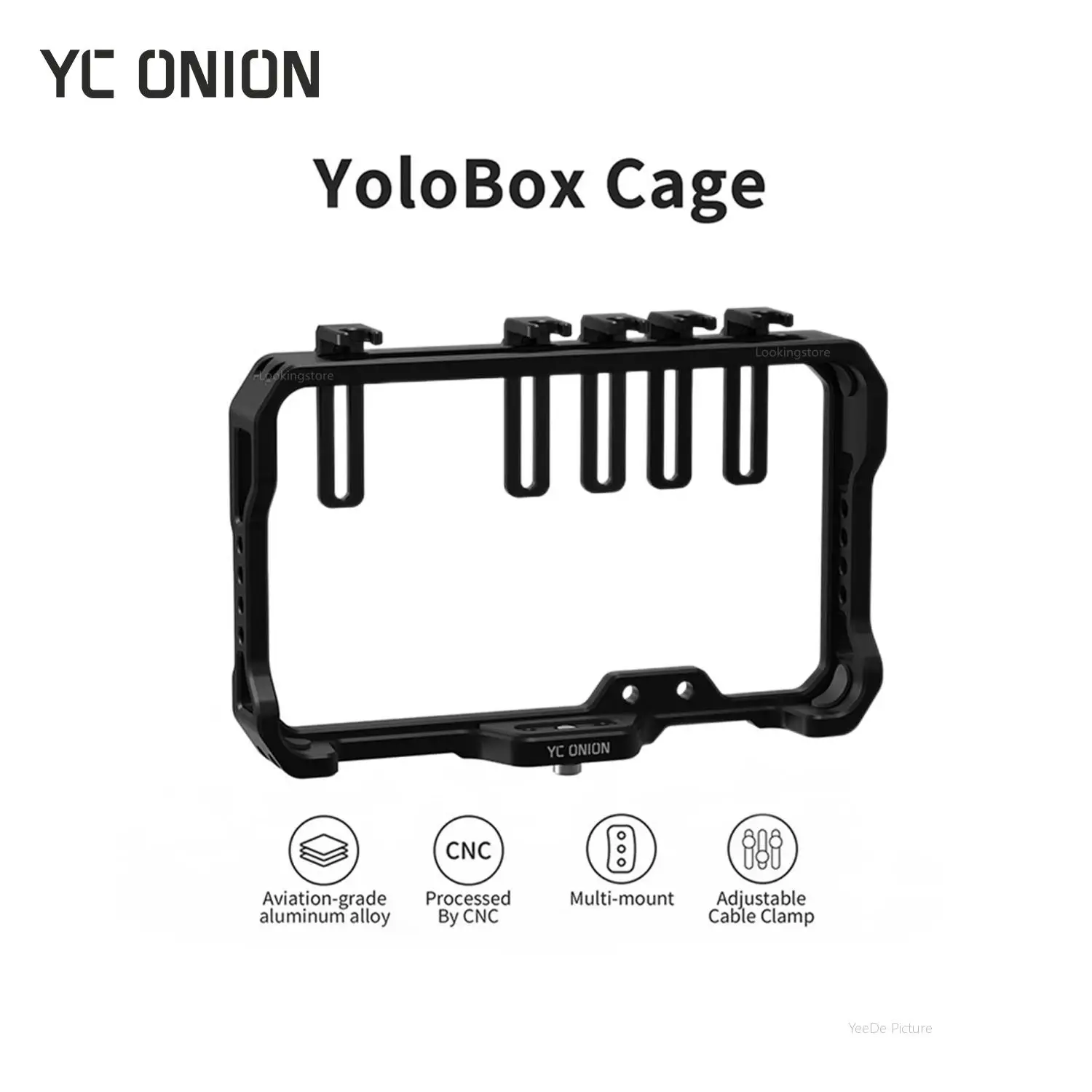 

Клетка для мониторинга лука YC для YoloBox с регулируемым зажимом шнура и насыщенным расширительным портом